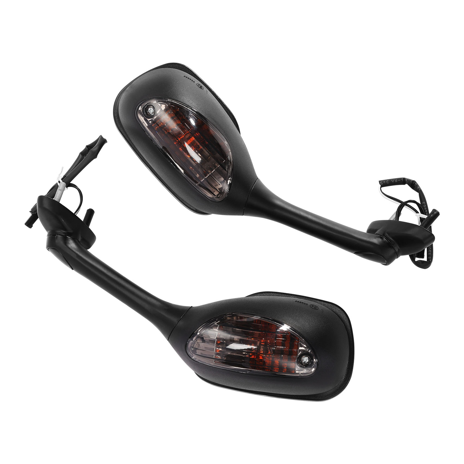 Rearview Side Mirrors W/ Turn Signals Fit For Suzuki GSXR600 GSXR750 2006-2024