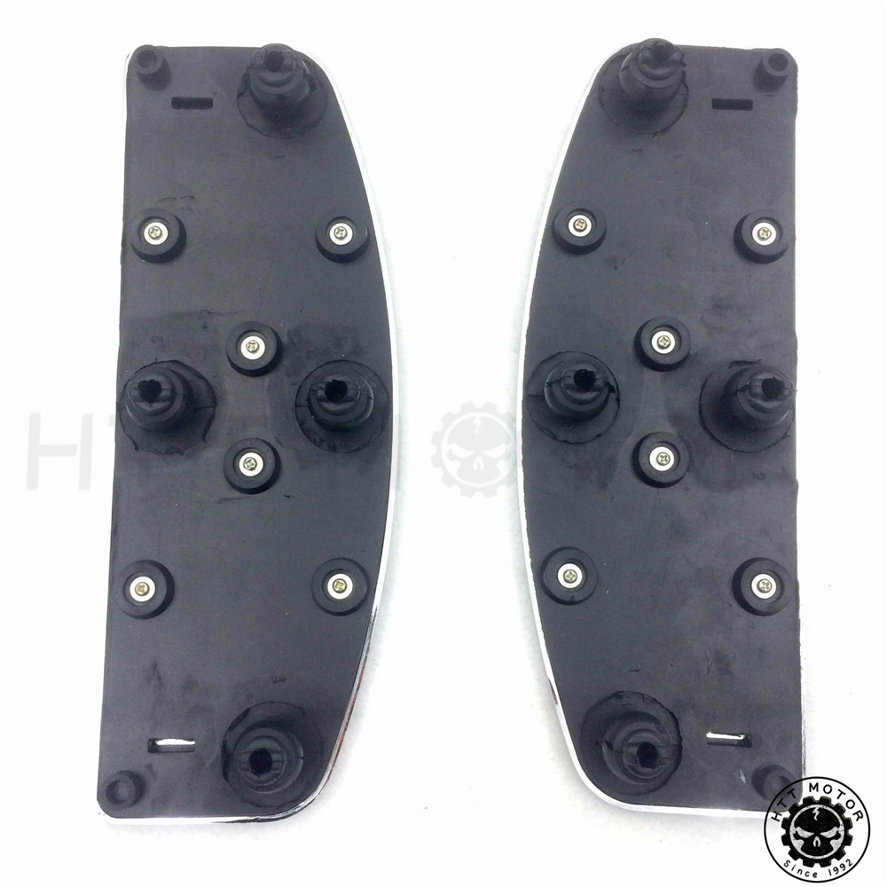 Skull Rider Footboard Insert Kit- Traditional D For 87-15 TOURING/ 86-15 SOFTAIL