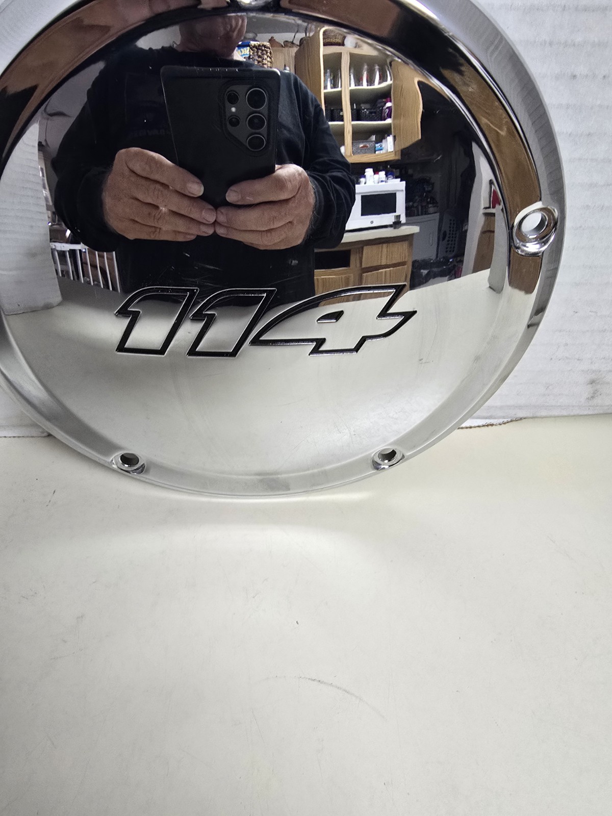 HARLEY TOURING GENUINE 16-20 CHROME 114 DERBY COVER 25700389 OEM