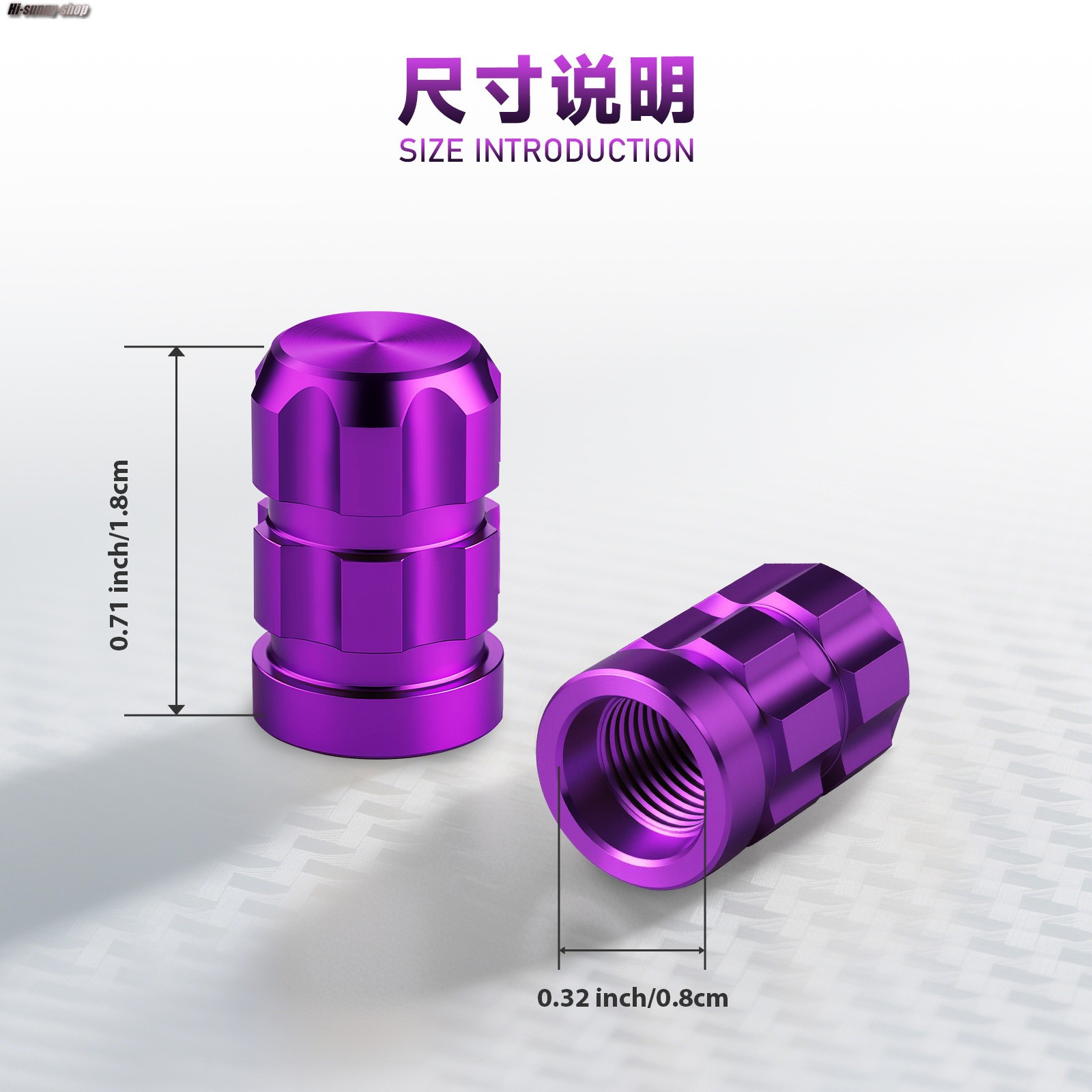 CNC Car Motorcycle Bike Valve Core Cap Tires Gas Nozzle Cover Aerated Mouth Cup