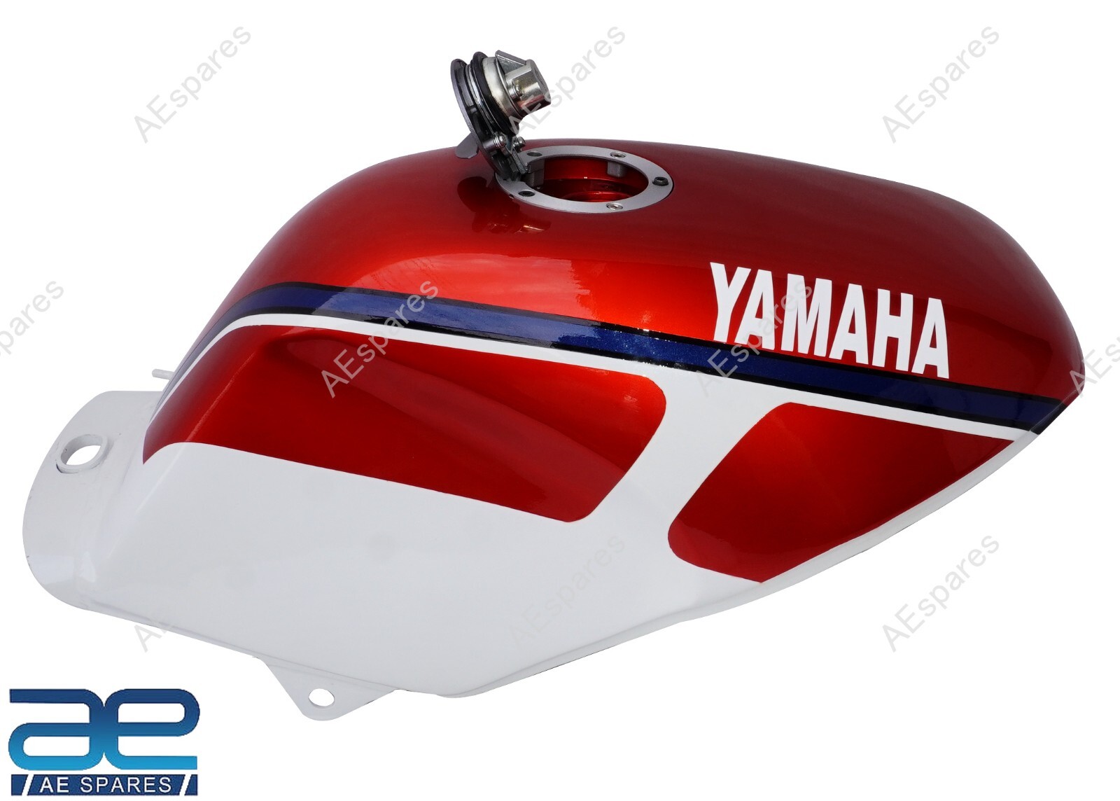 For Yamaha RD 350 RD350R Aluminium Alloy Painted Gas Fuel Petrol Tank Repro ECs