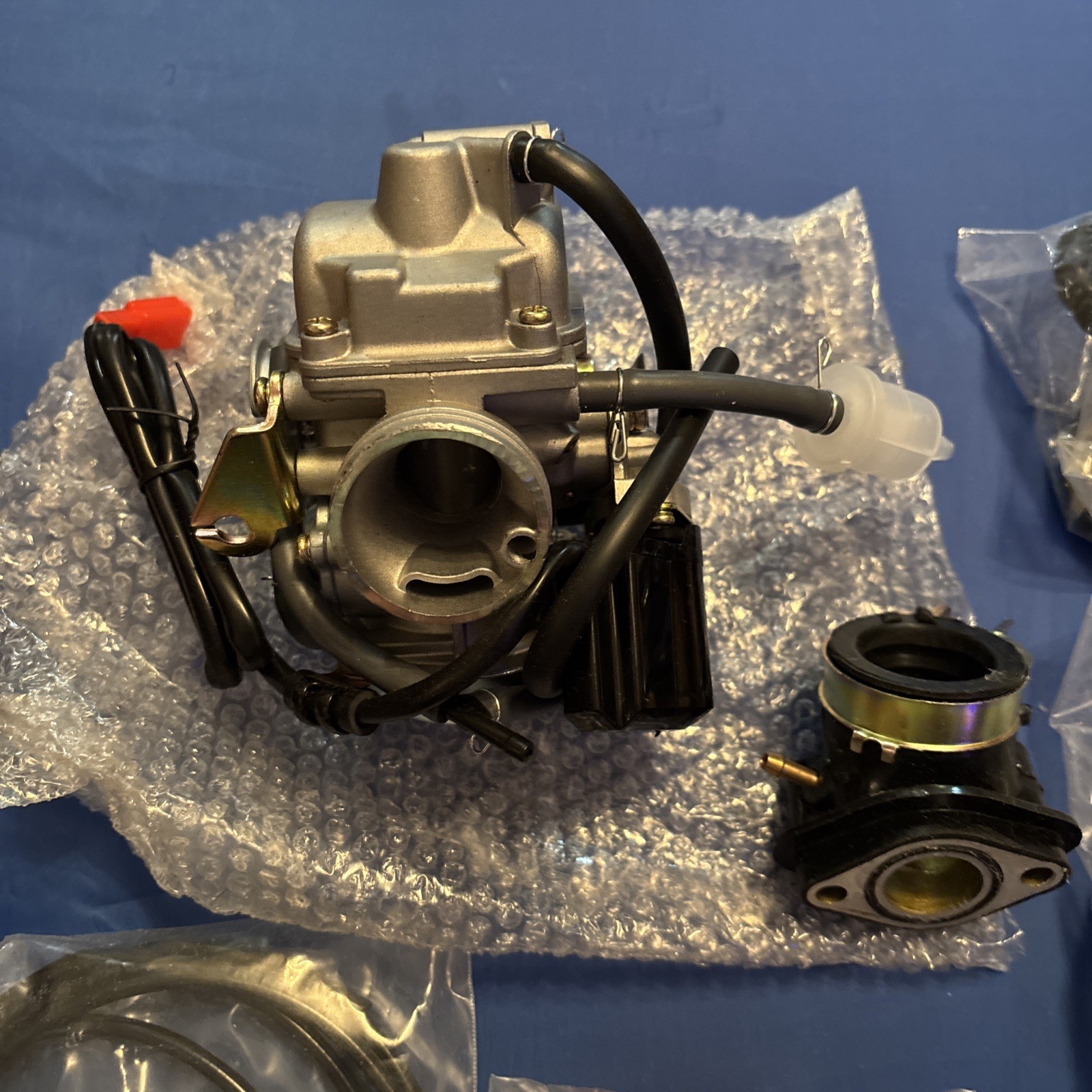 EOPOAYI GY6 150cc Carburetor Kit (EO-CB150-01, PD24J) Open Box