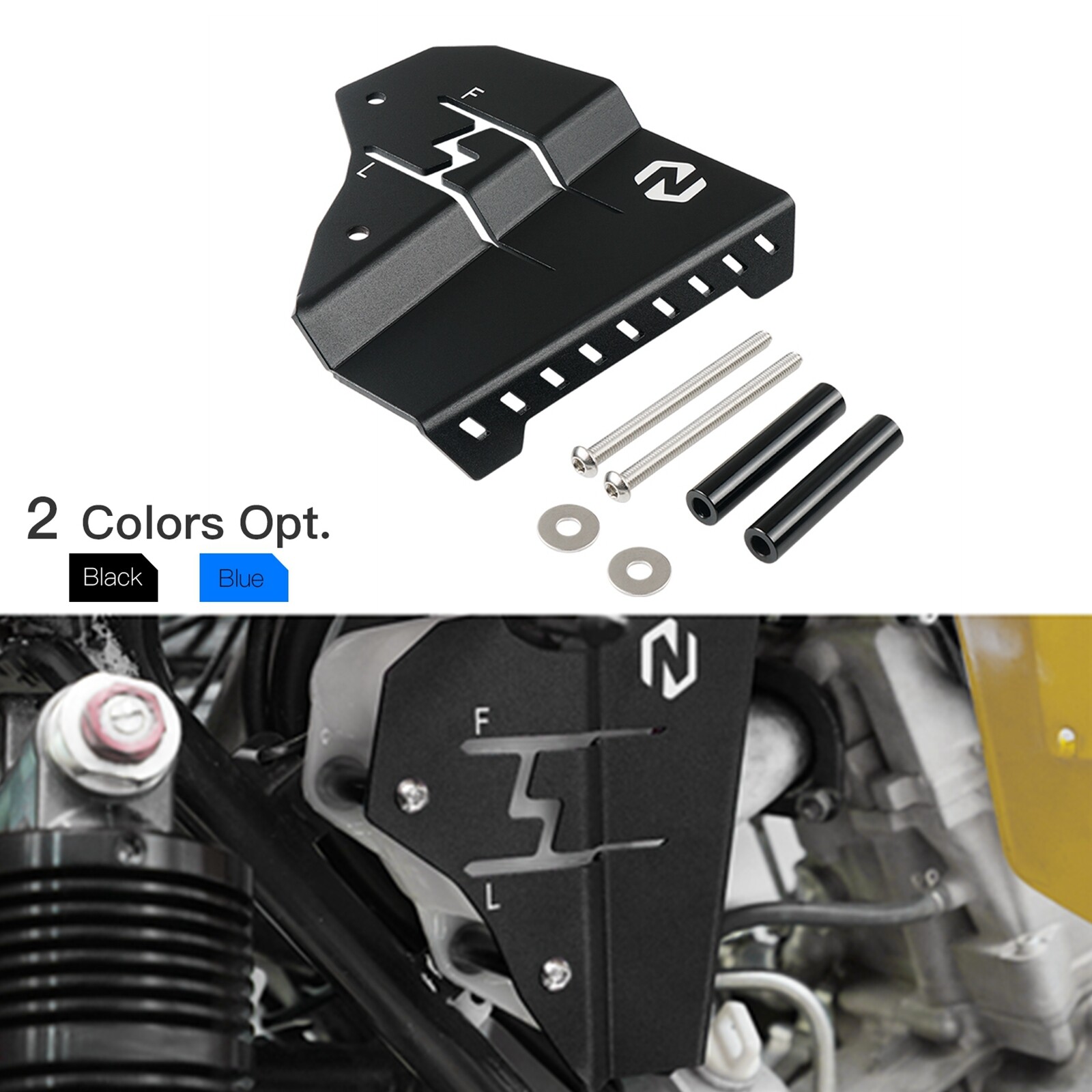Expansion Water Coolant Tank Guard For Yamaha Raptor 700 700R YFM700R 2006-2023