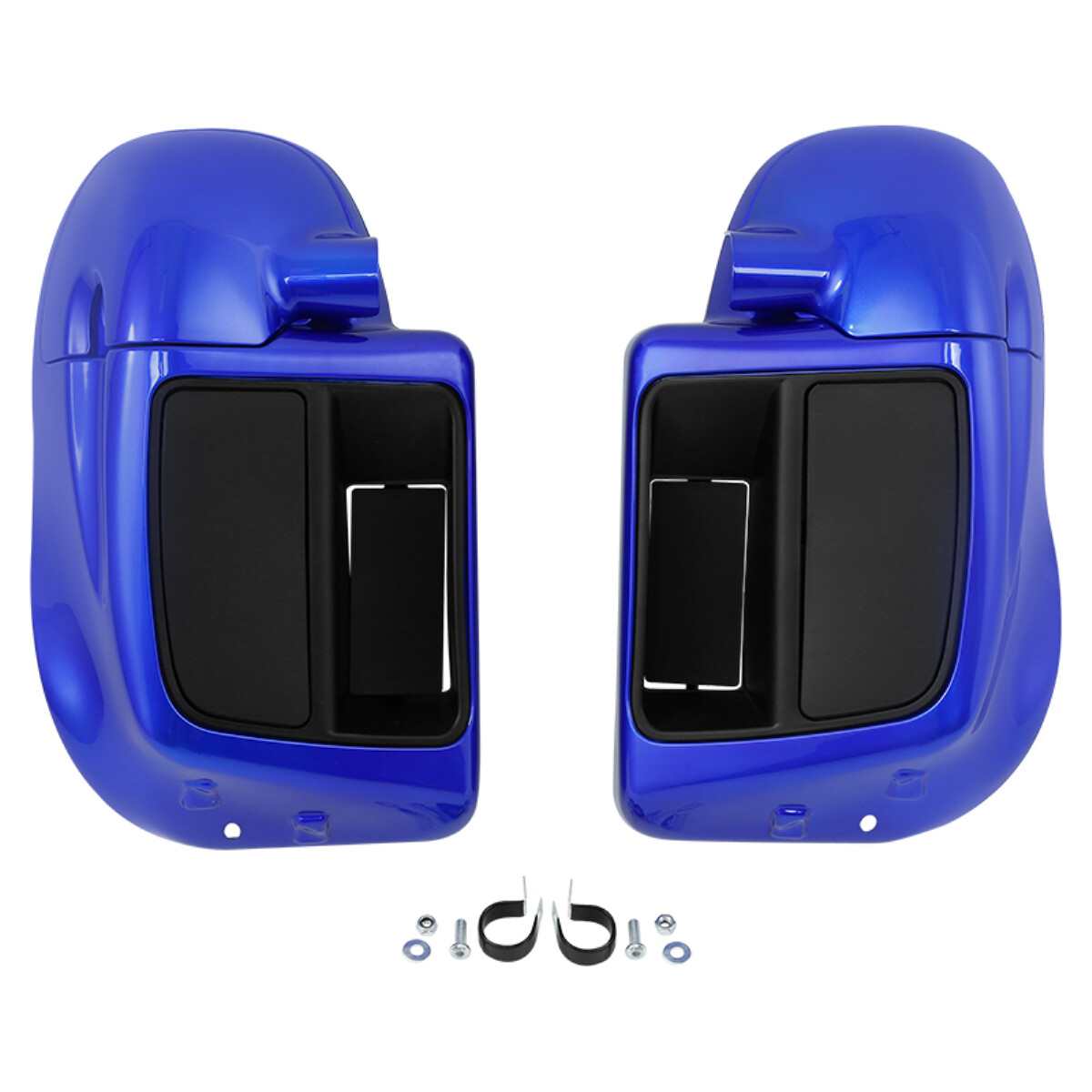 Painted Blue Lower Vented Leg Fairings Fit For Harley Touring Road Glide 14-23