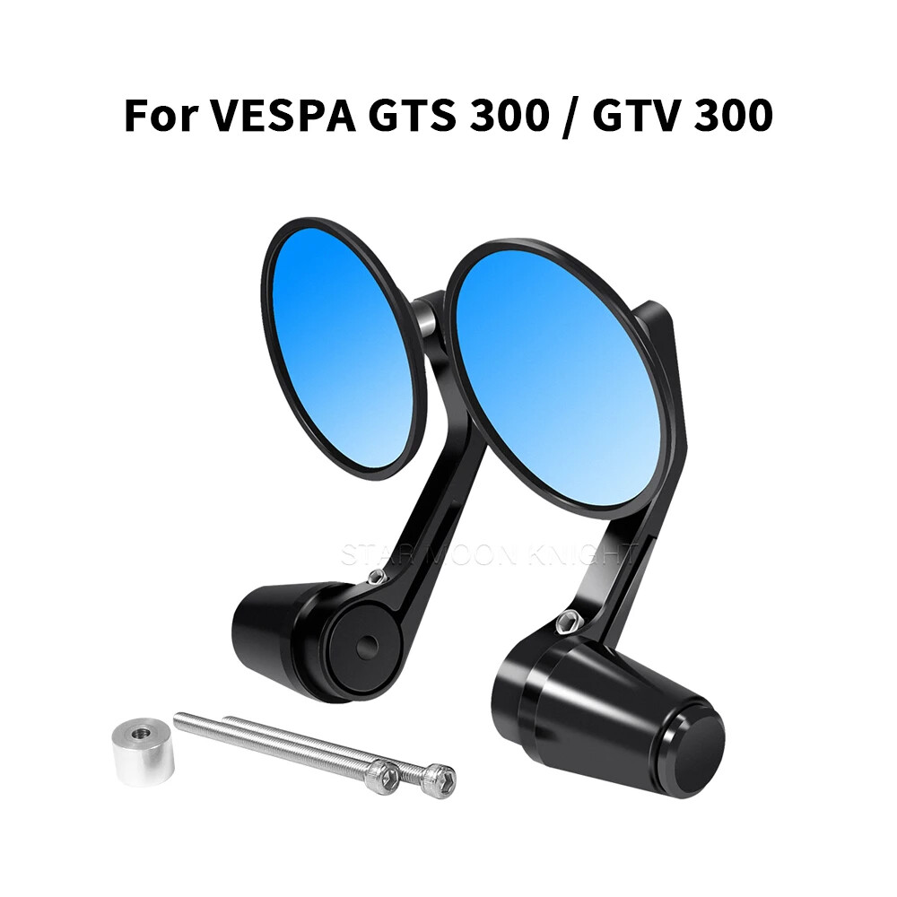 Rear View Mirrors Handlebar for VESPA Primavera Sprint 50 125 150 GTS GTV 300