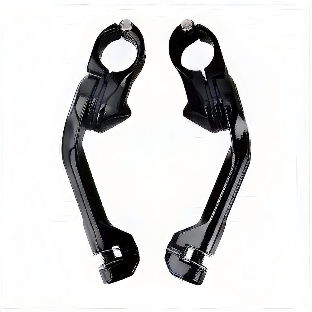1 1/4″ 32mm Adjustable Highway Foot Pegs Peg Mount Kit For Harley Street Glide