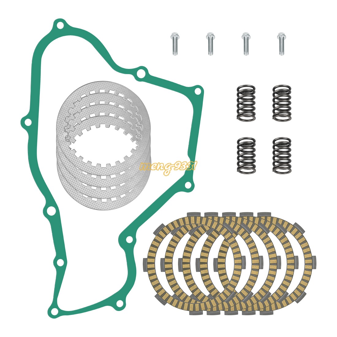 Clutch Friction Plates Kit Spring Gasket for Honda CR85R CR85RB Expert 2003-2007