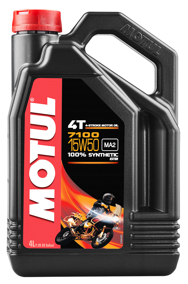 Motul 7100 4T Synthetic Ester Motor Oil – 15W50 – 4L. 104299