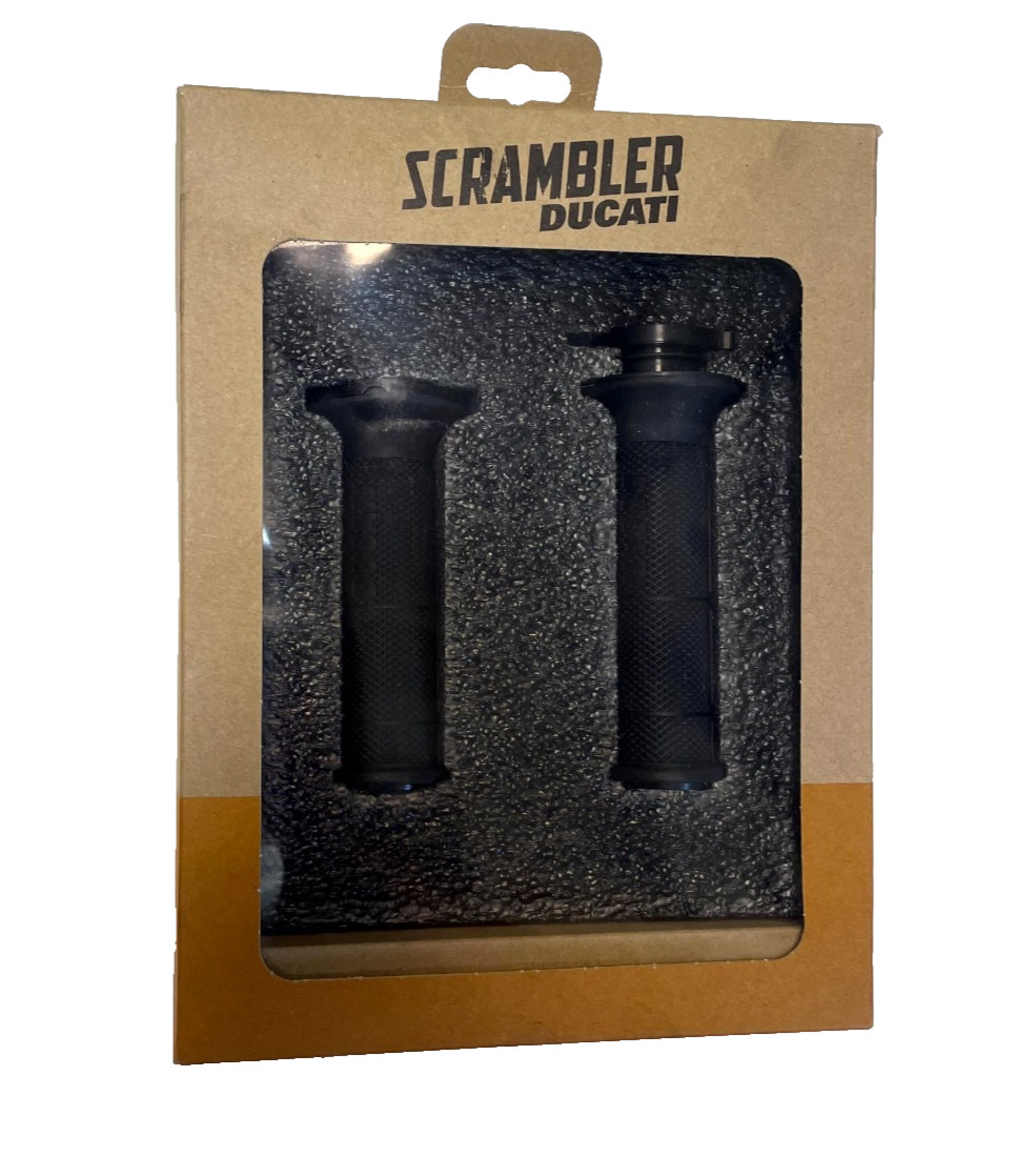 Ducati Scrambler Genuine OEM Performance Heated Handgrip Comfort Kit 96680841B.