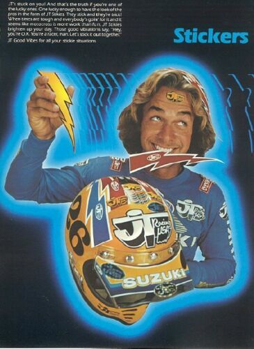 2! JT RACING decal Vintage RM RH RN YZ OW CR HRC 125 250 400 500 VMX AHRMA Works