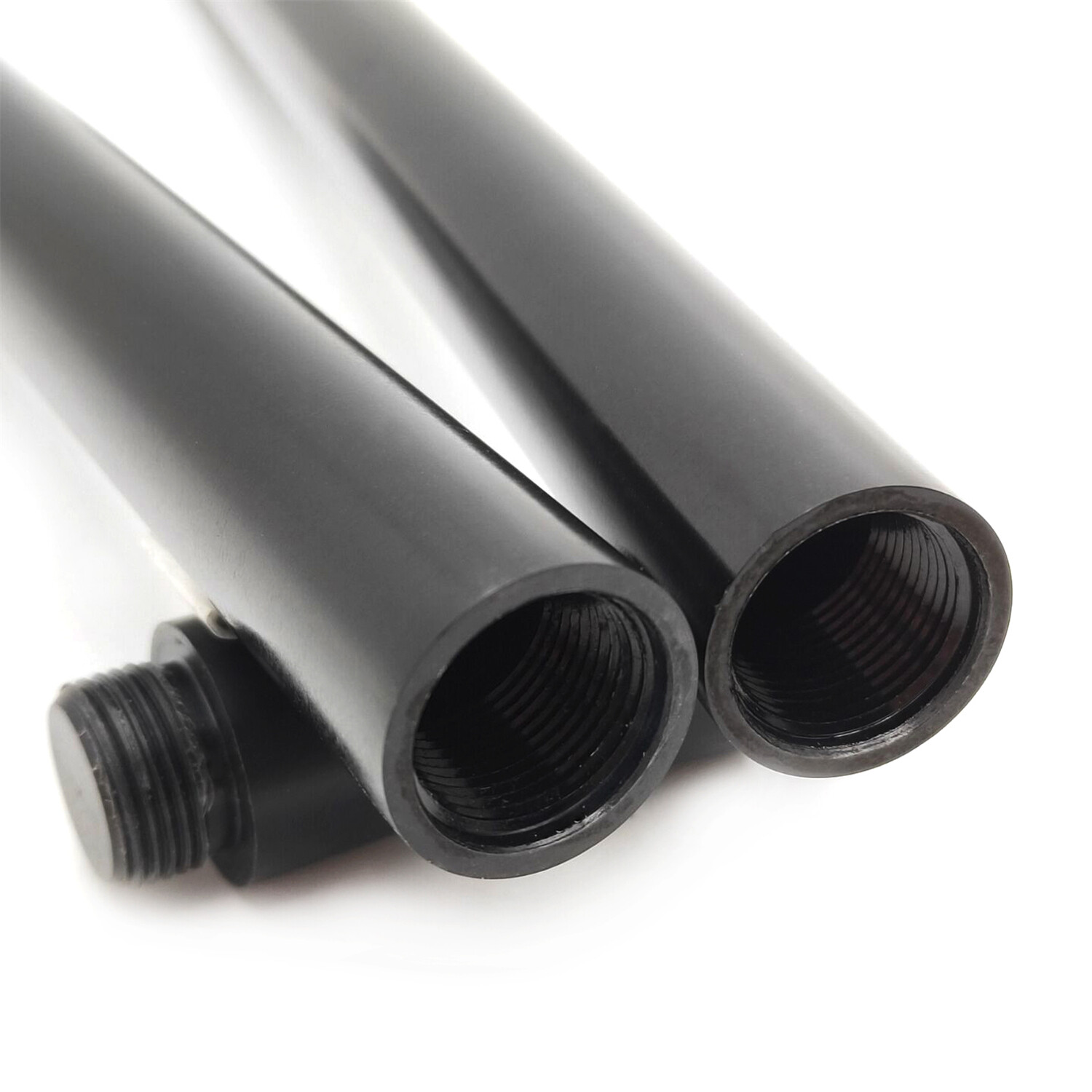 7/8″ Vortex Clip On Ons Replacement Handle Bar Handlebar Tube Aluminium 295mm BK