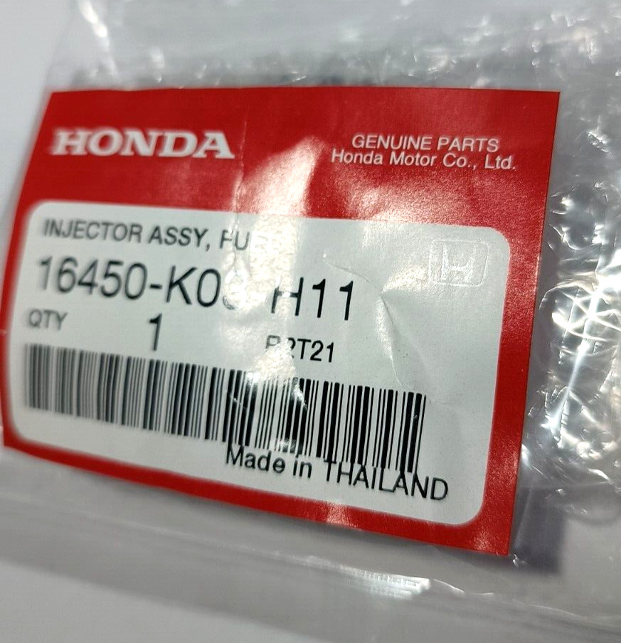 HONDA MONKEY MSX 125 GROM 2016-21 FUEL INJECTOR WITH O-RING SEAL GENUINE PARTS