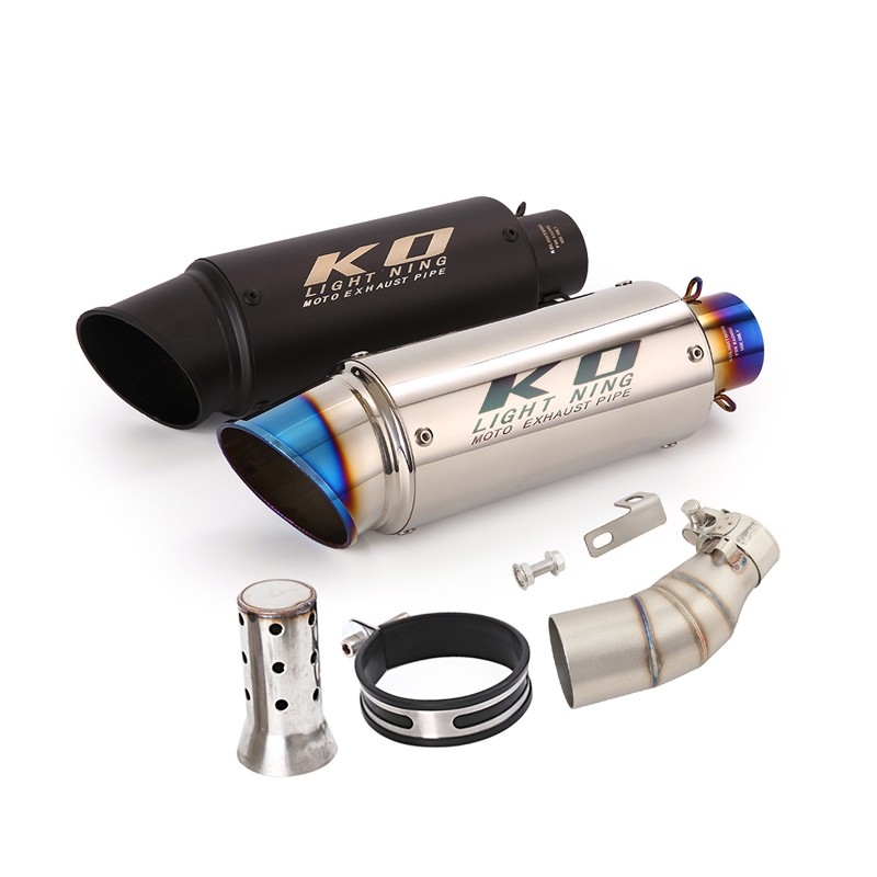 Slip For CF-Moto Papio 125 XO-1 XO-2 2023-2026 Exhaust Mid Pipe Muffler Silencer