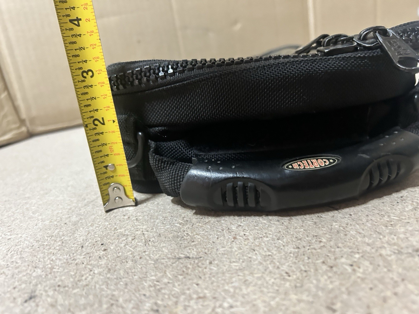 Cortech Motorcycle Expandable Tourmaster Magnetic Tank Bag with Clear Pouch