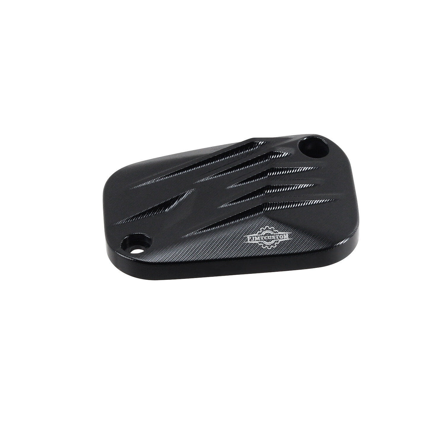 ‎Anodized Black Thunder Style Brake Reservoir Top Cover for Harley18+Softail FX