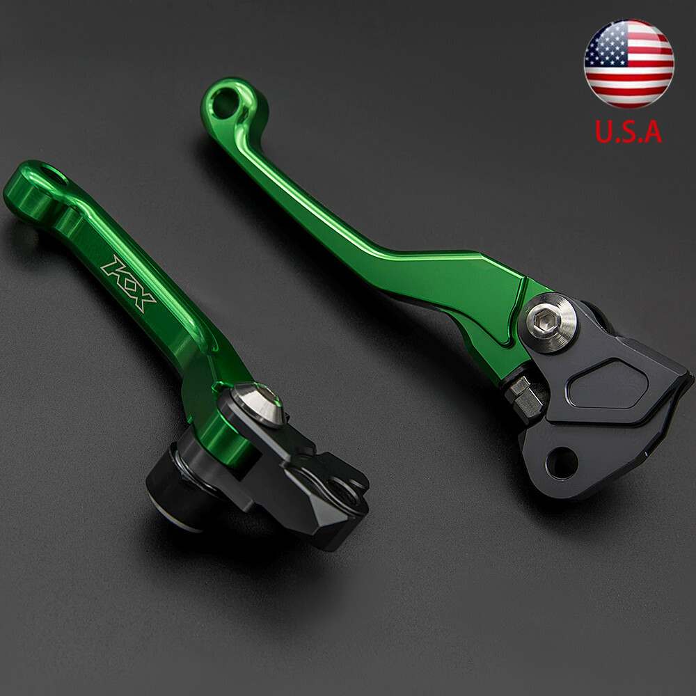 For Kawasaki KX250 2019-2020 KX250F KX450F 2013-2018 Brake Clutch Levers KX Logo