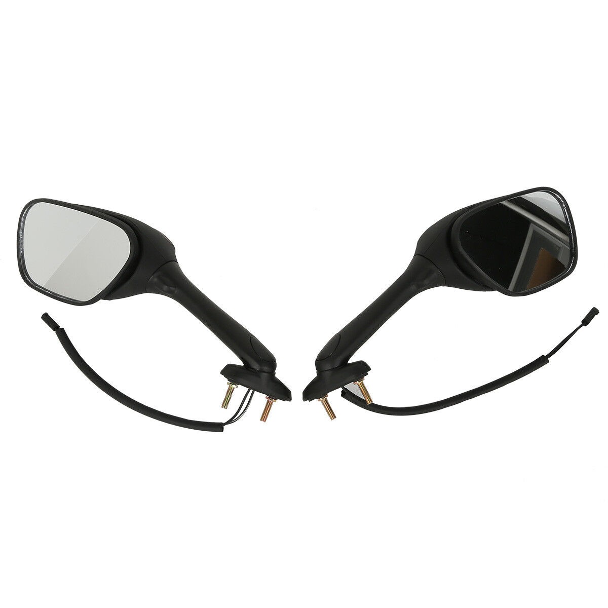 1 Pair of Turn Signal Rearview Mirrors Fits For Suzuki GSXR600/750 GSXR1000