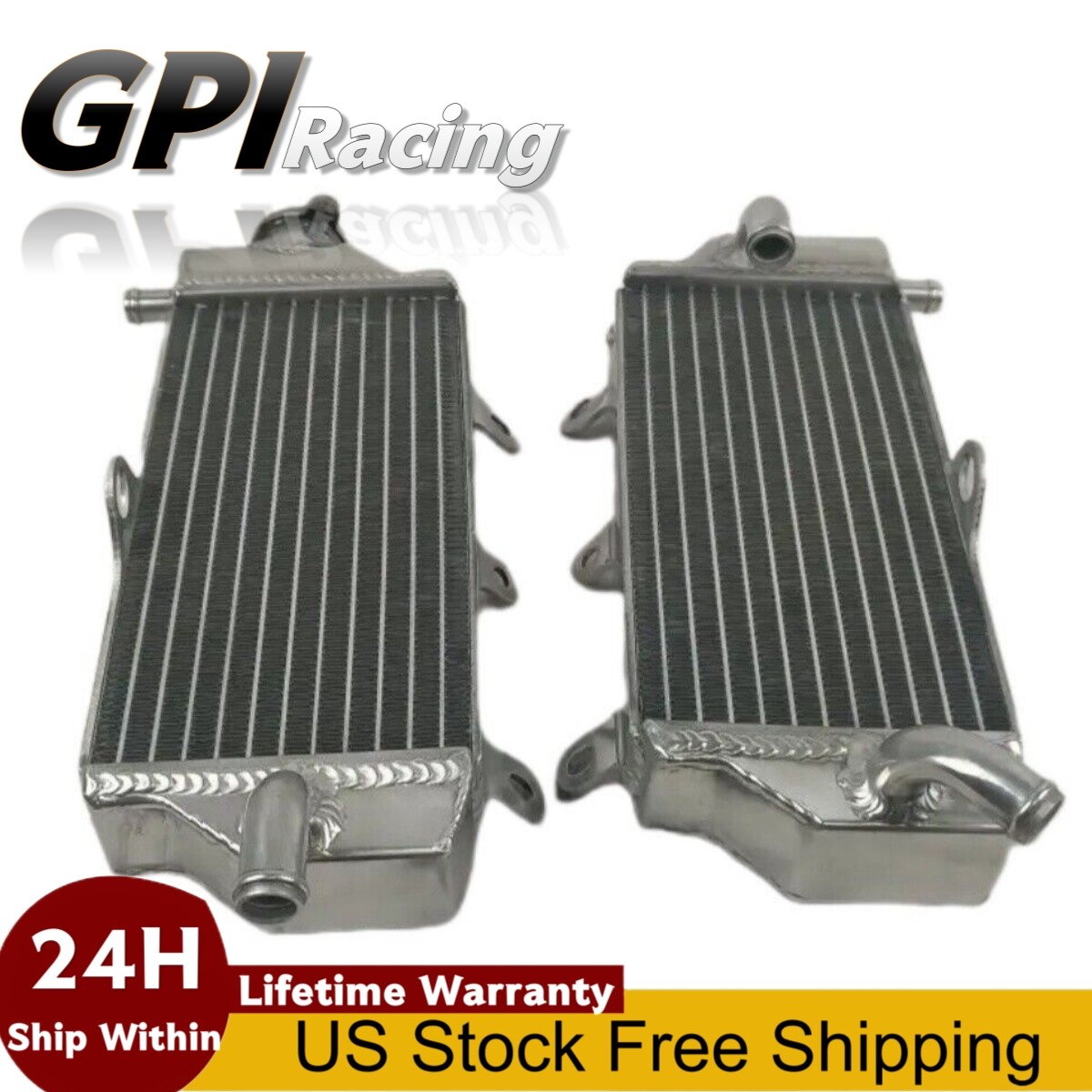 Aluminum Radiator For 2010 2011 2012 2013 Yamaha YZF250 YZ250F 10 11 12 13