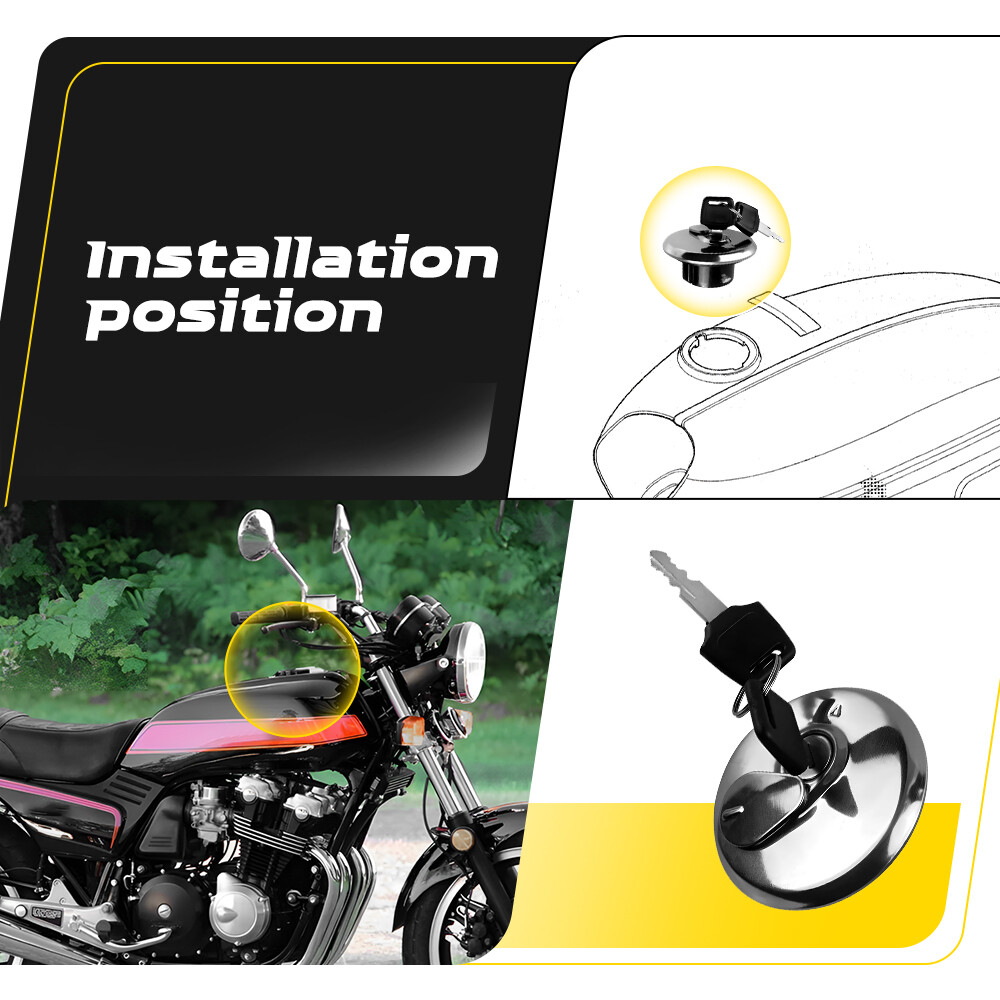 Fuel Gas Tank Cap For Boulevard C50T C90 M109R Boss M50 M90 S40 Suzuki 2005-2019