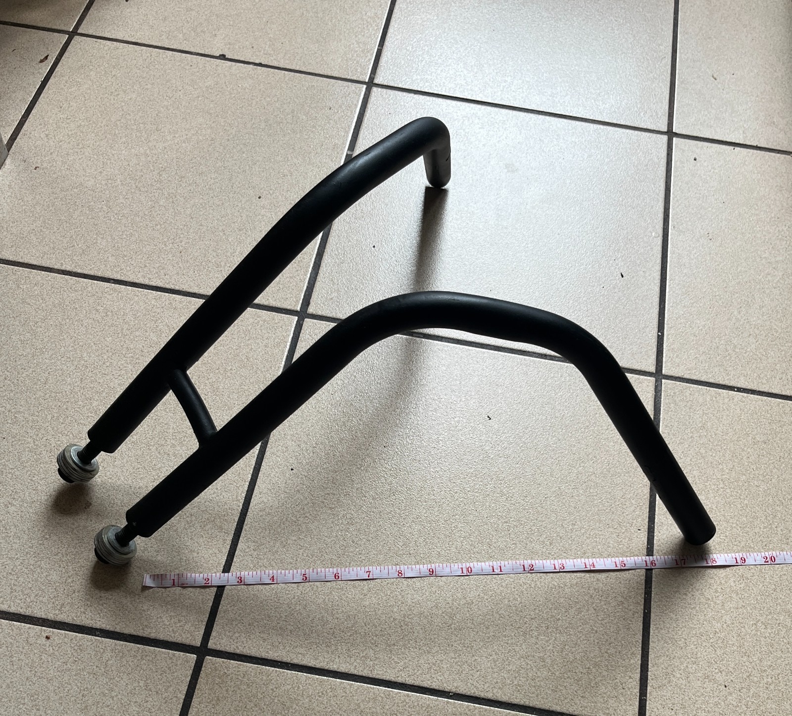 Japanese Rabbit/Bunny Ear Motorcycle Handlebars – Stainless Steal – 1 Inch