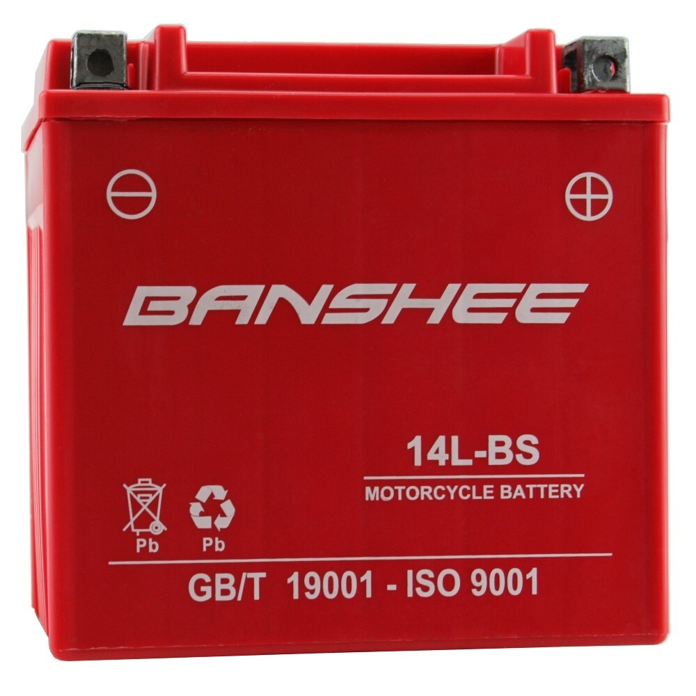 YTX14L-BS High Performance – Maintenance Free – Sealed AGM Motorcycle Battery