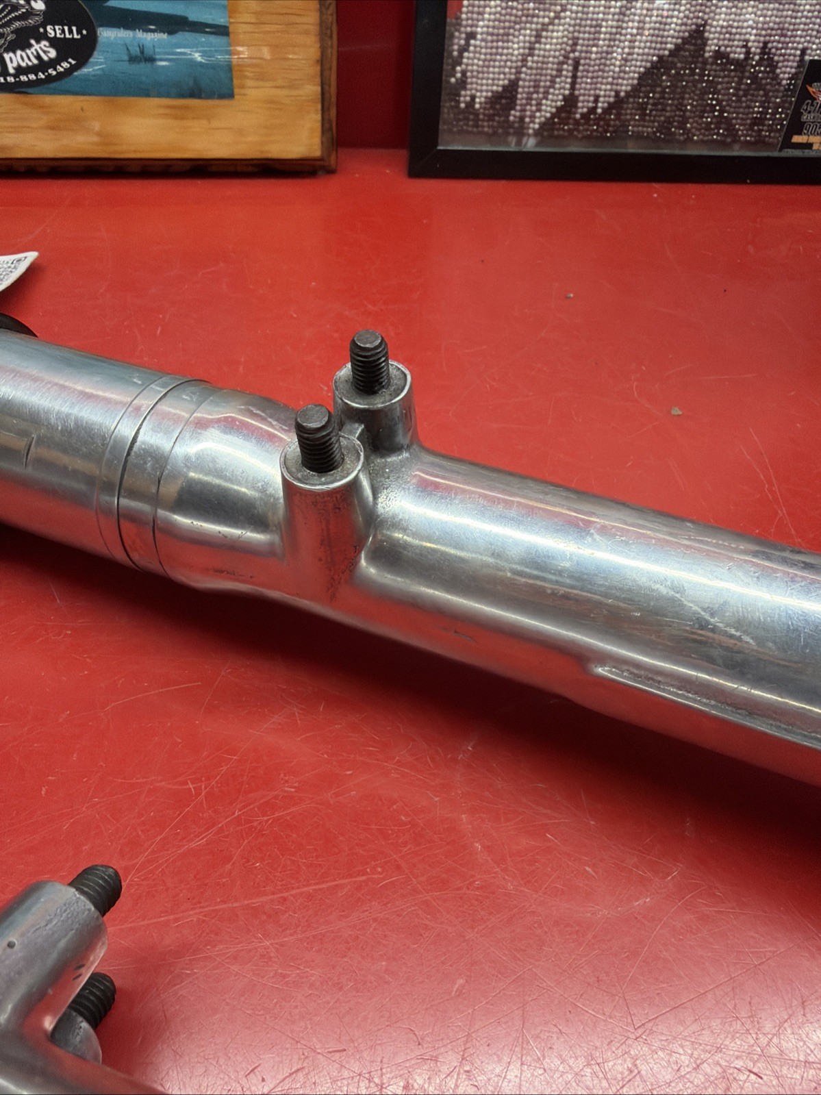 Ducati Front Mazzorachi Ceriani OEM Scrambler Forks Front End Desmo Polished