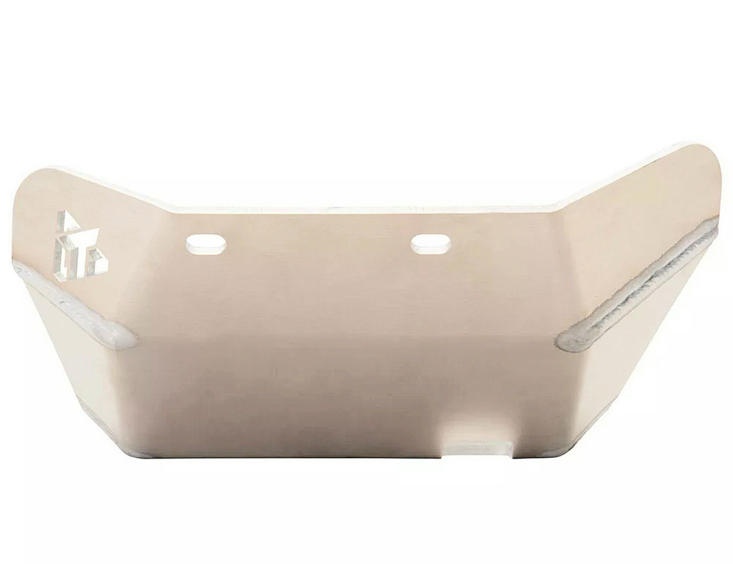 Tusk Aluminum Heavy Duty Skid Plate Silver fits Yamaha TW200 1987-2025