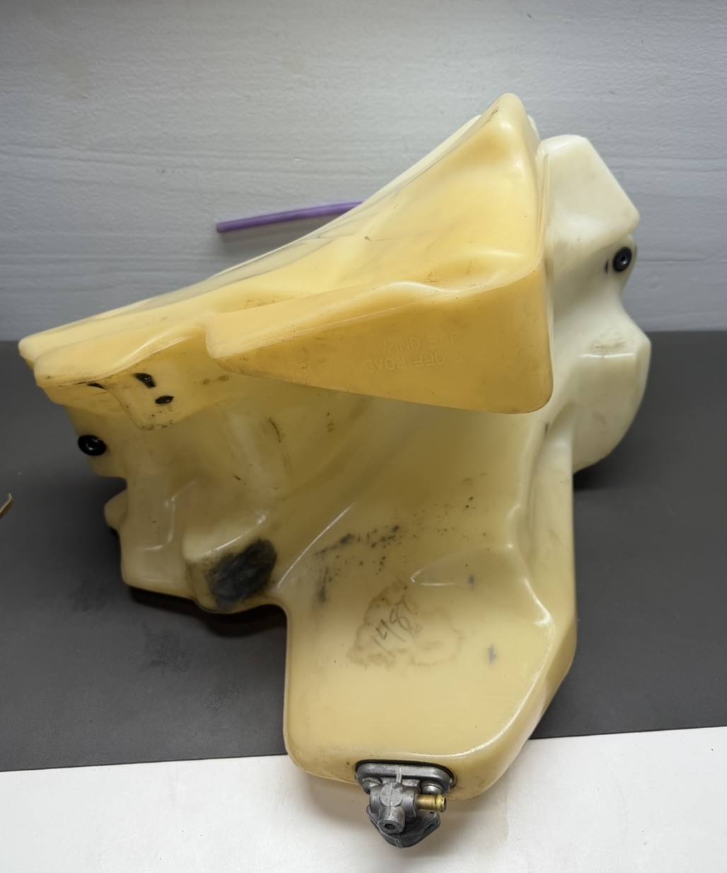 Clarke Oversized Fuel Gas Tank 3.6 Gallon Natural Fits YAMAHA WR250F WR450F 2007