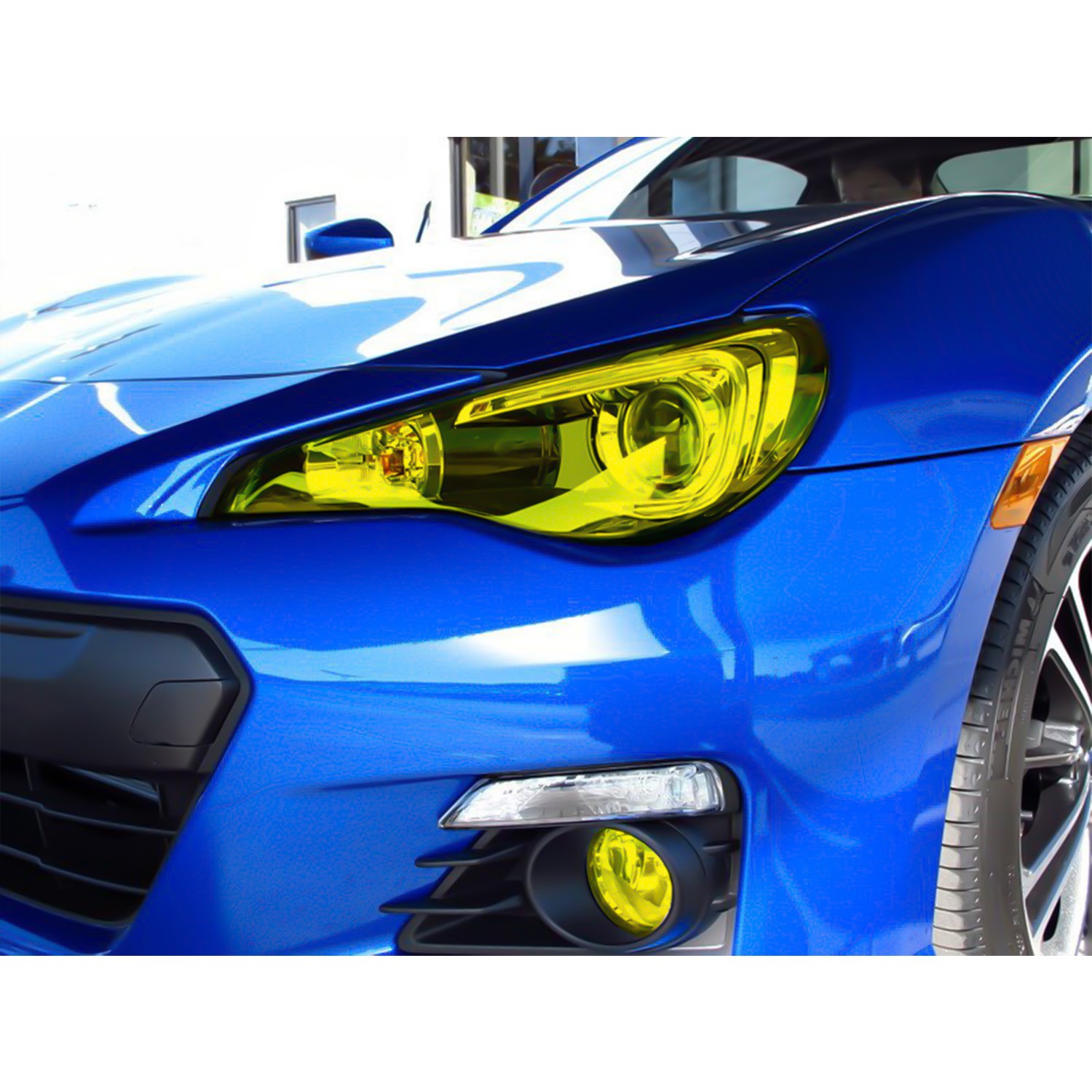 Durable Light Tint Film Motorcycle Accessories Protection and Easy Installation