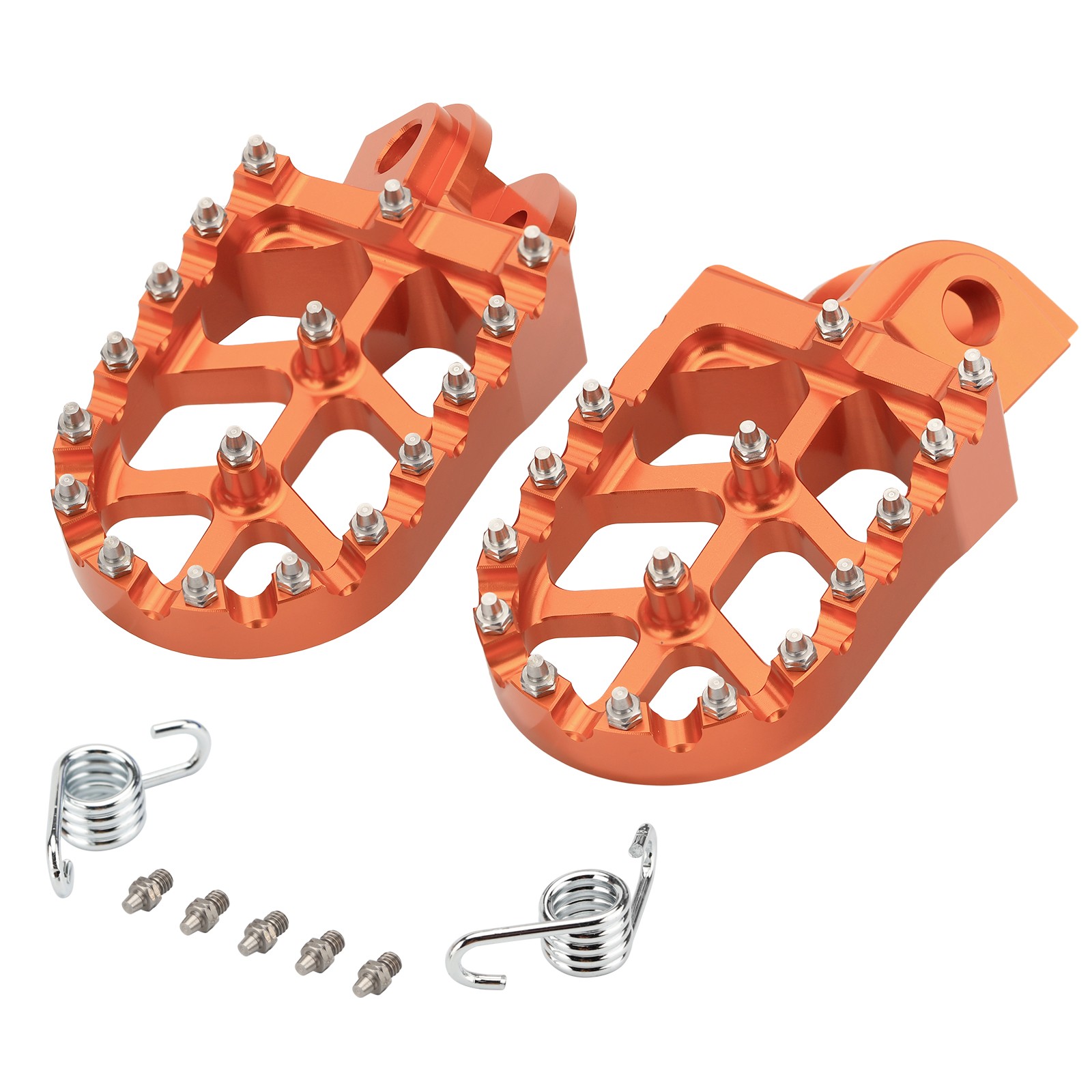Wider Foot Pegs Footrests For KTM 50SX 65SX 80SX 125SX 150SX 250SX 380SX 400SX