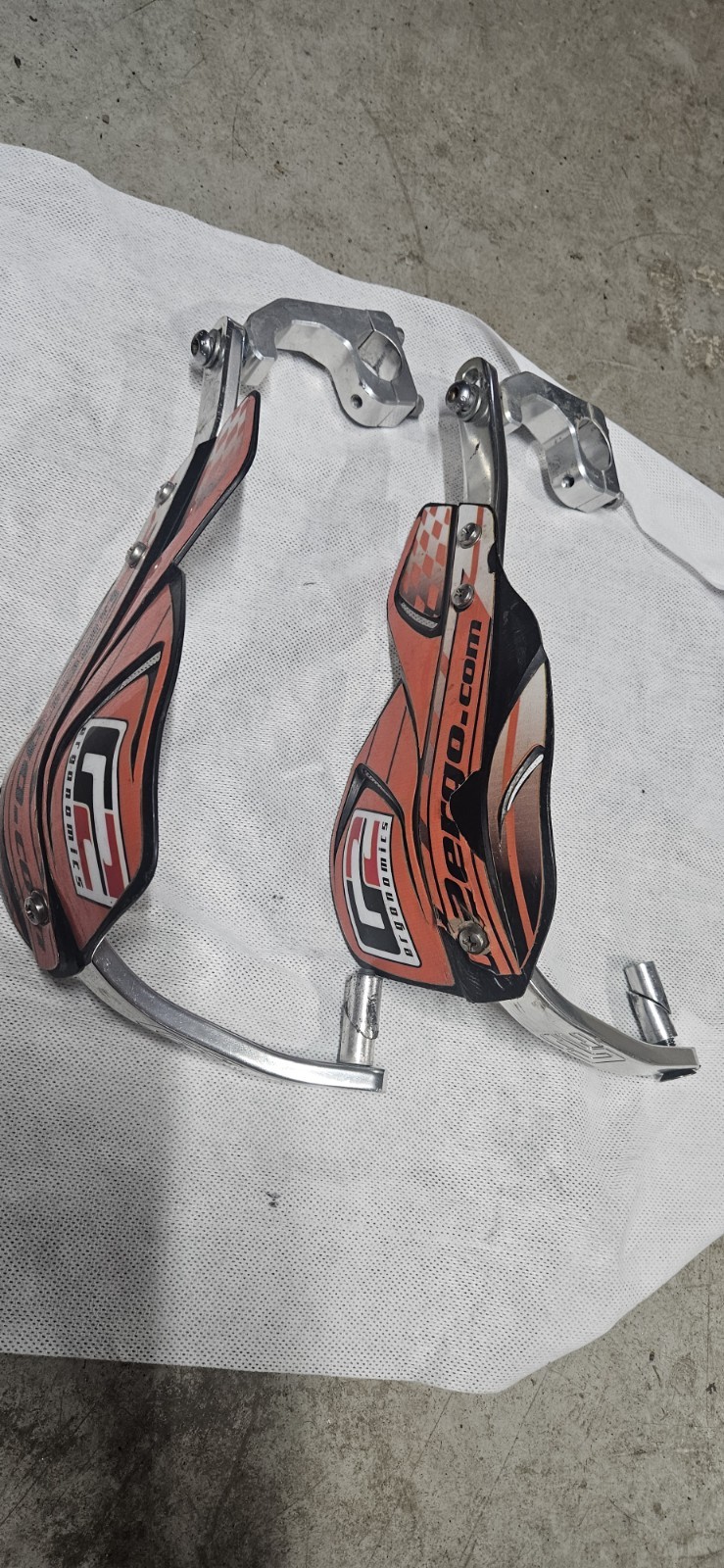 G2 Ergonomics Full Wrap Handguards – Polished