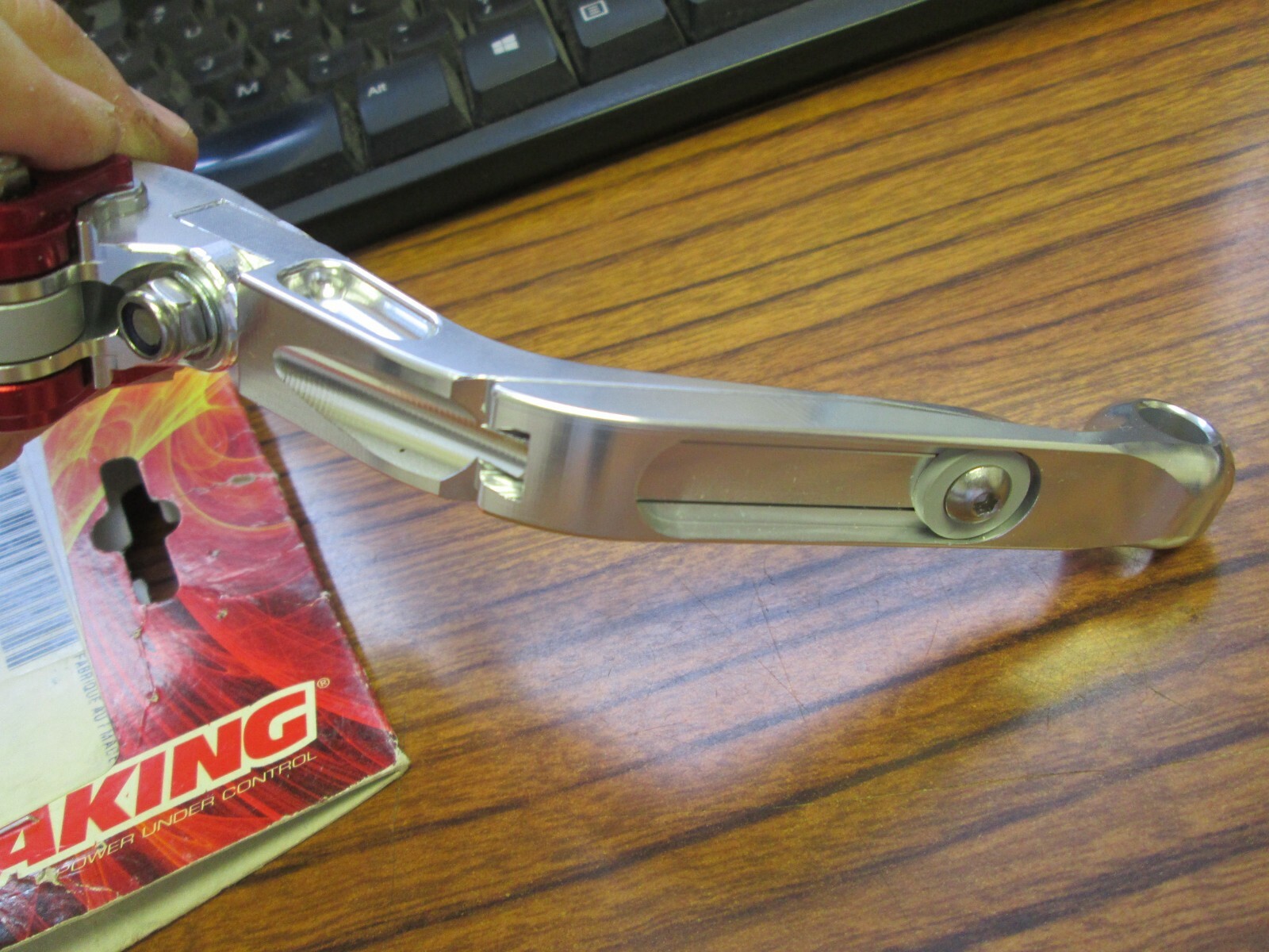 BRAKING.COM ADJUSTABLE + EXPANDABLE LEVER – CLUTCH – SV650 1999-2008
