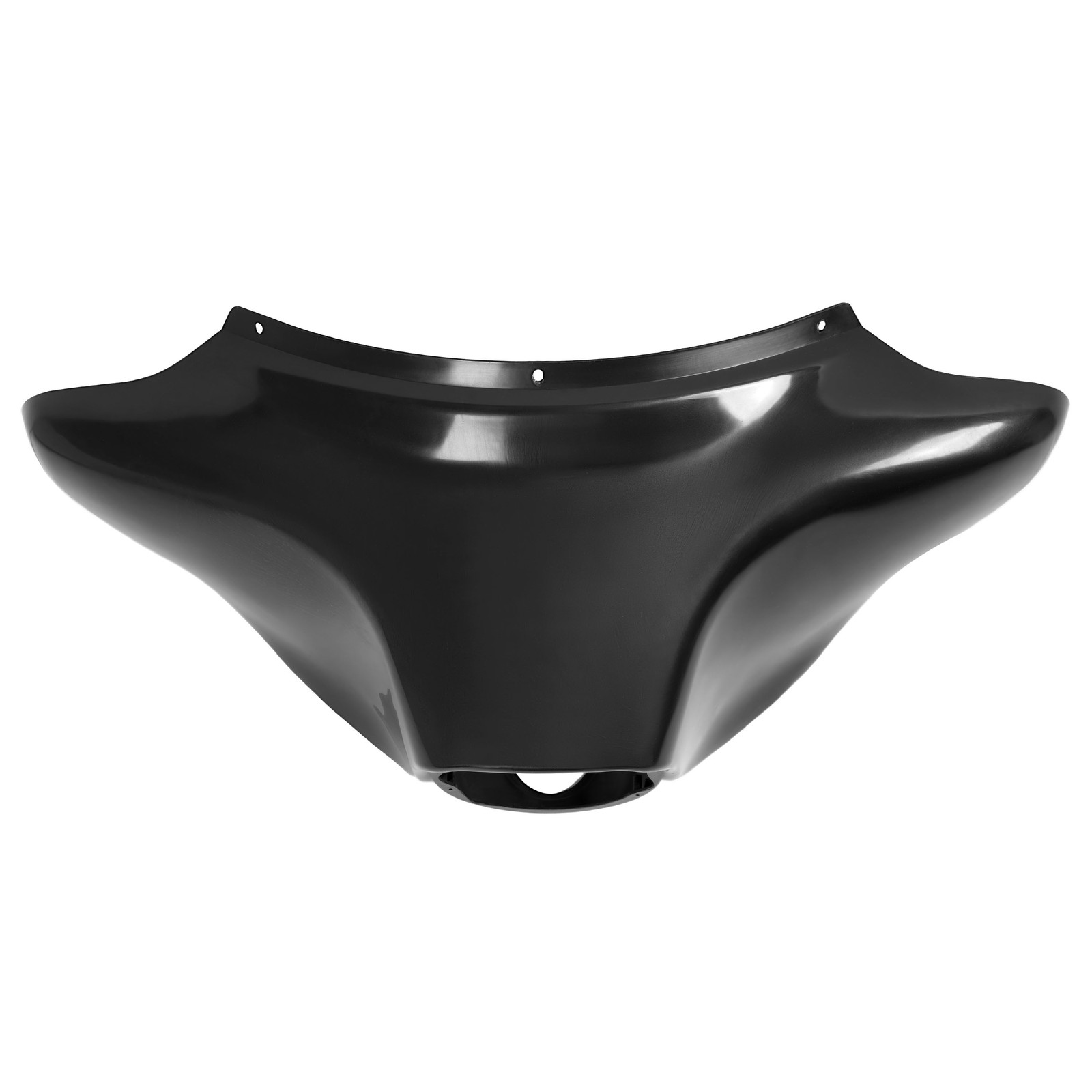 Vivid Black Front Batwing Outer Fairing Fit For 96-13 Harley Touring FLHT FLHX