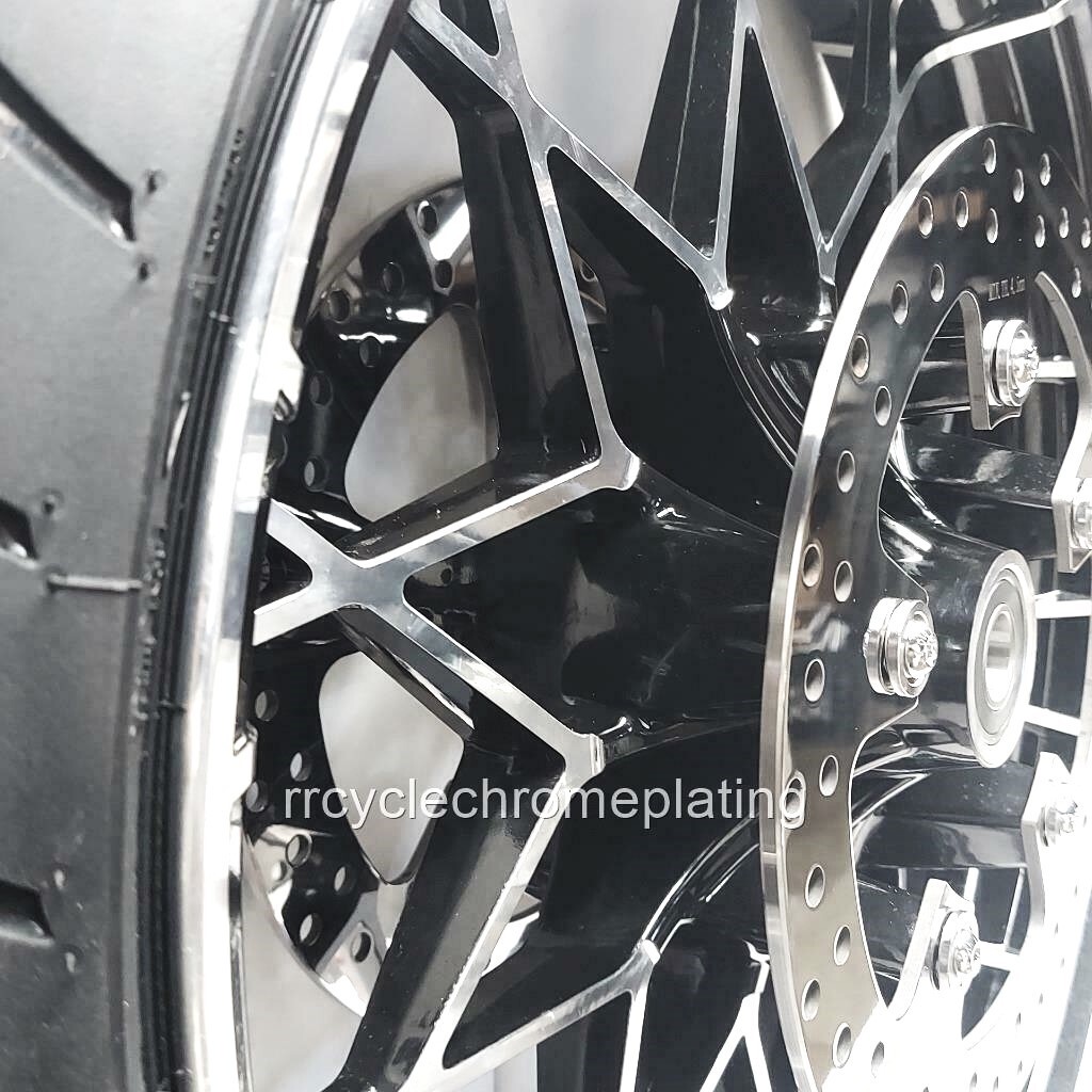 Harley 21″ Black /Cut Prodigy Front Wheel Tire Rotor 08-23 Street Glide Special