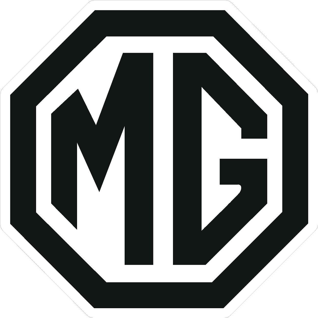 #968 (1) 3.5″ MG Morris Garage MGB Decal Sticker LAMINATED