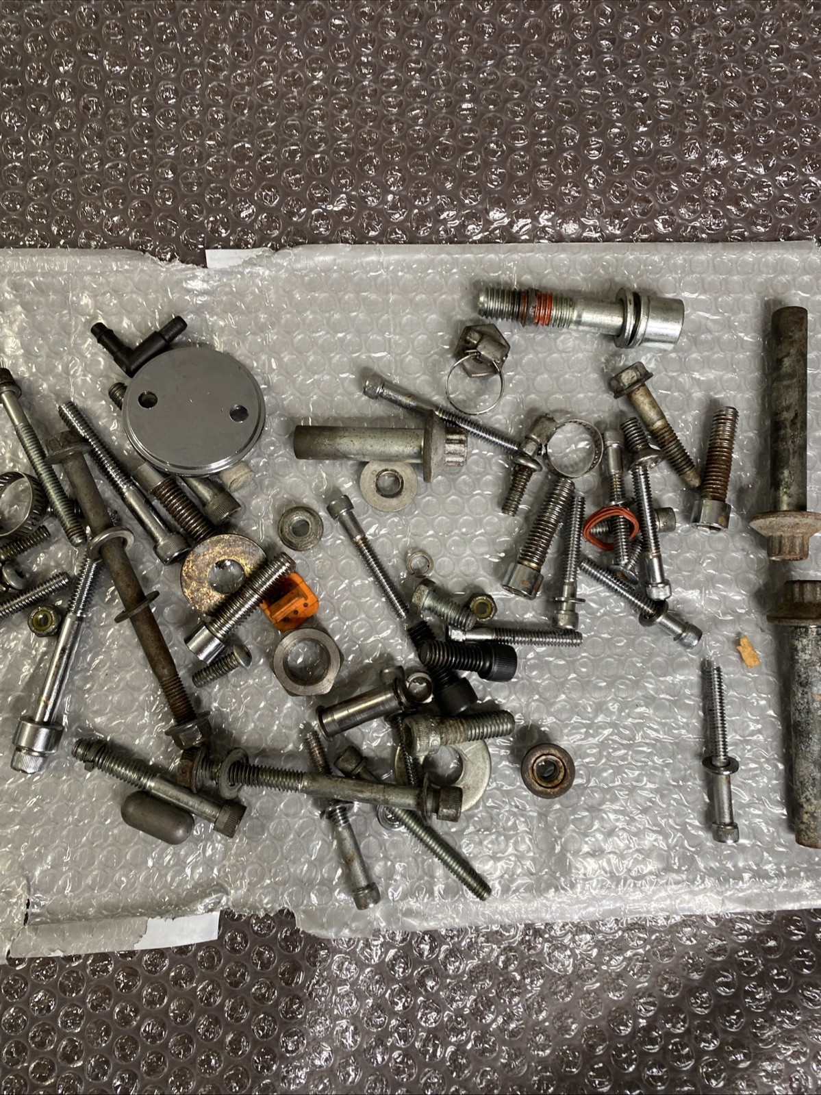 91-03 Harley Sportster XL 883 1200 Engine Motor Hardware Bolts OEM Mounts Spacer