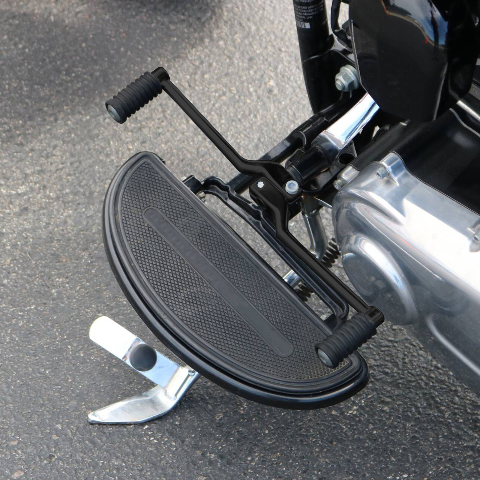 Left Front & Rear Heel Toe Shift Lever Pedal Fits For Harley FL Softails 1986-UP