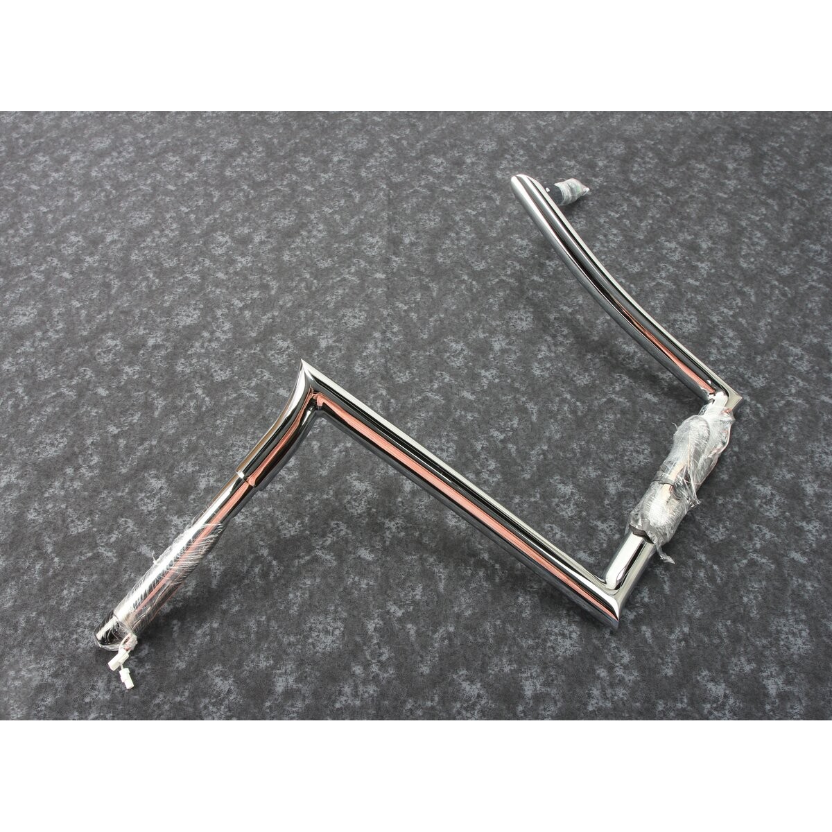 Paul Yaffe Chrome Pre-Wired 12 in. Monkey Bar Handlebar – OEMPW-15L-12 C