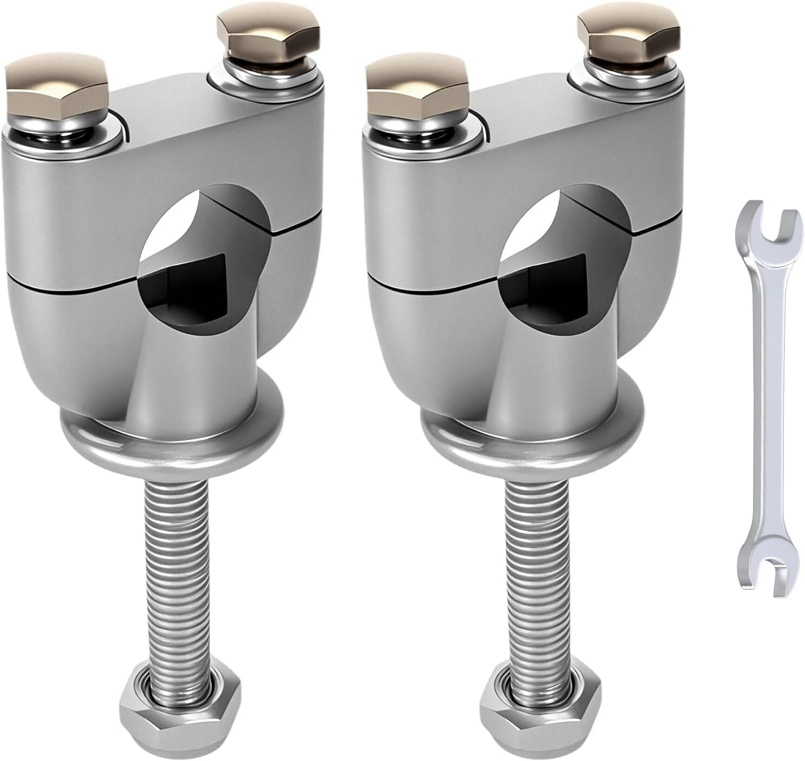 Motorcycle 22mm 7/8 Handlebar Risers Mount Clamps for Dirt Pit Bike | Dirt Bike