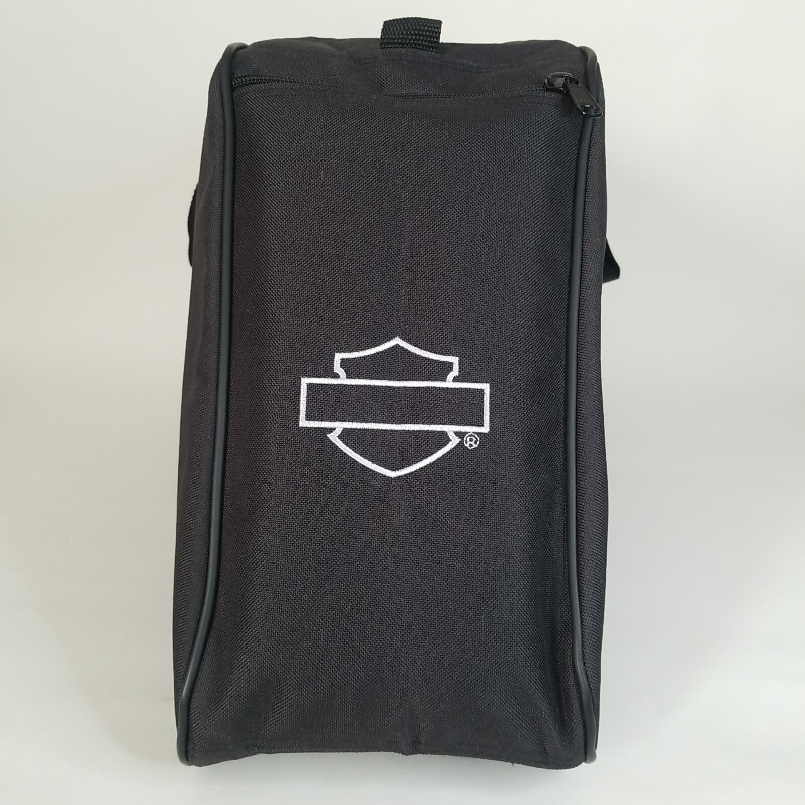 Harley Davidson Motorcycle Black Saddle Bag Polyester Luggage