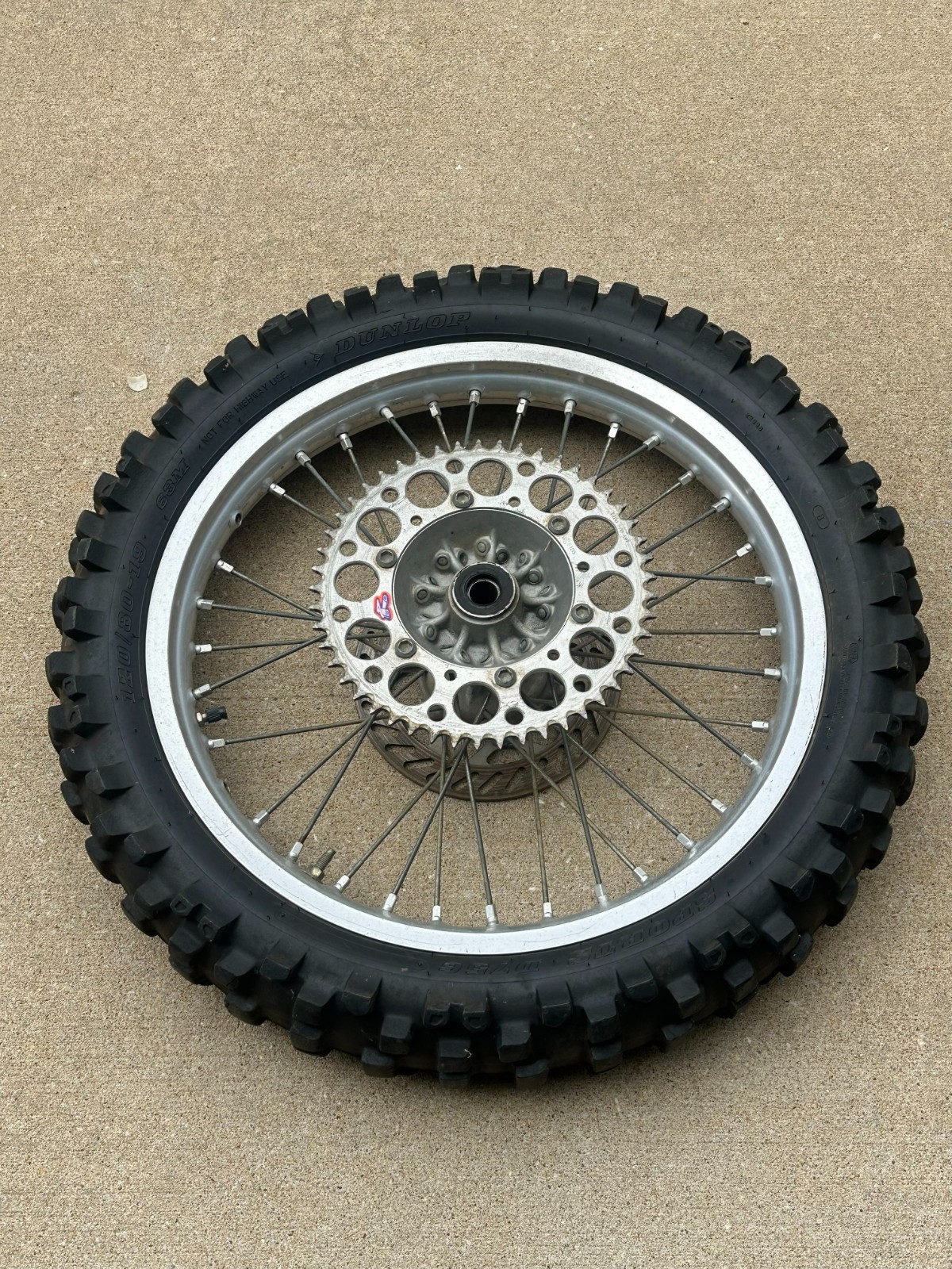 2000 Kawasaki KX250 Rear Wheel Renthal Sprocket (99-02)
