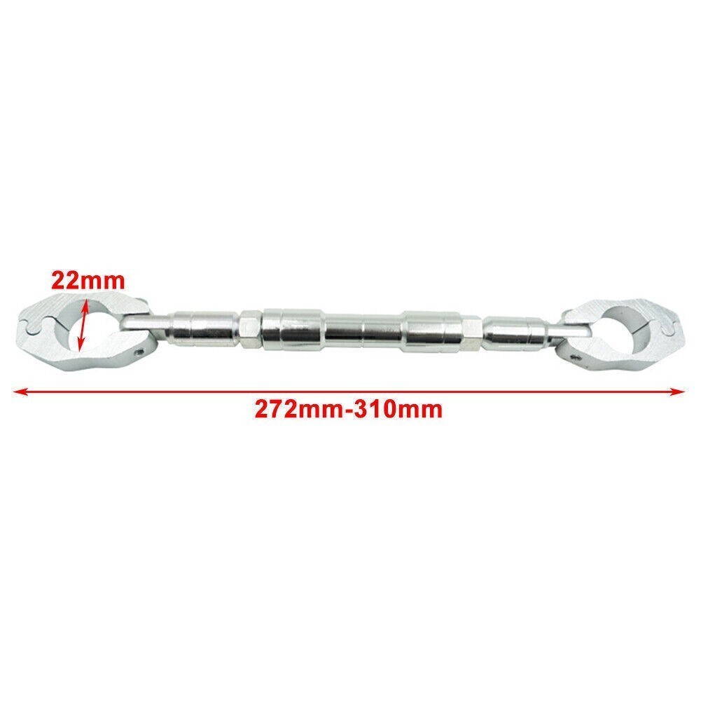 Blue Universal Motorcycle Balance Bar 7/8” 22mm Cross Bar Handlebar Crossbar