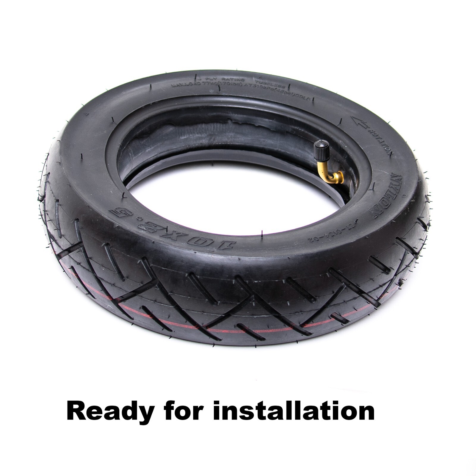 2PCS 10×2.5 10×2.50 Tire & Tube fit 255×80 & 80/65-6 & 10×3 Electric Scooter 2PK