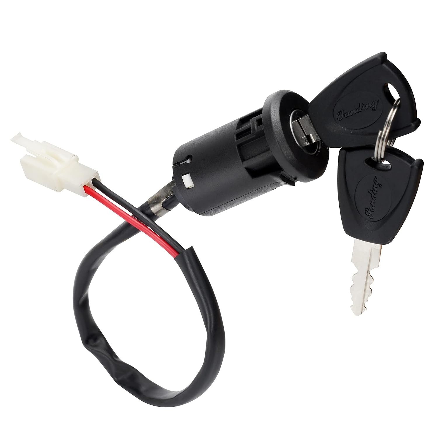 Durable Zinc Alloy Ignition Switch – Fireproof & Easy to Install for Motorcycles