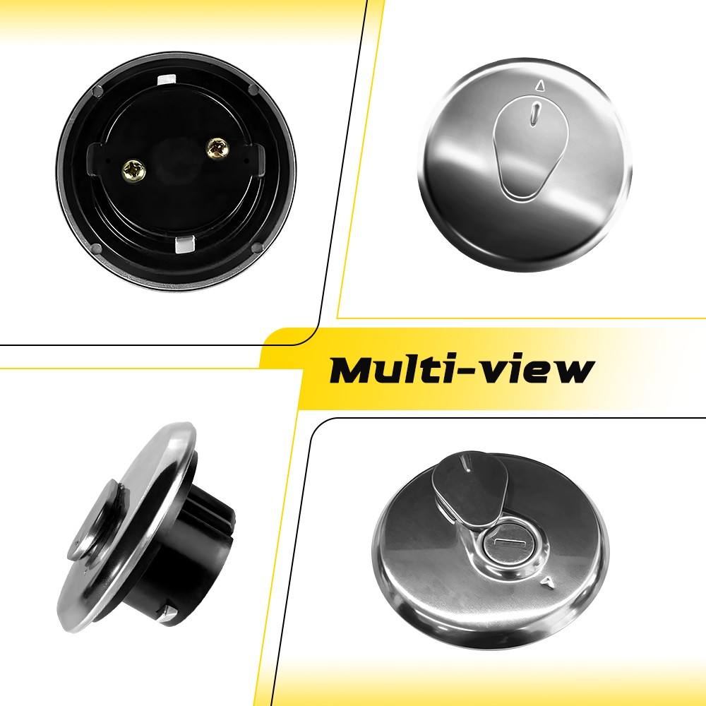 1x Set Fuel Gas Tank Cap W/ Keys For Yamaha V Star 1100 XVS1100 S1100A 1999-2009