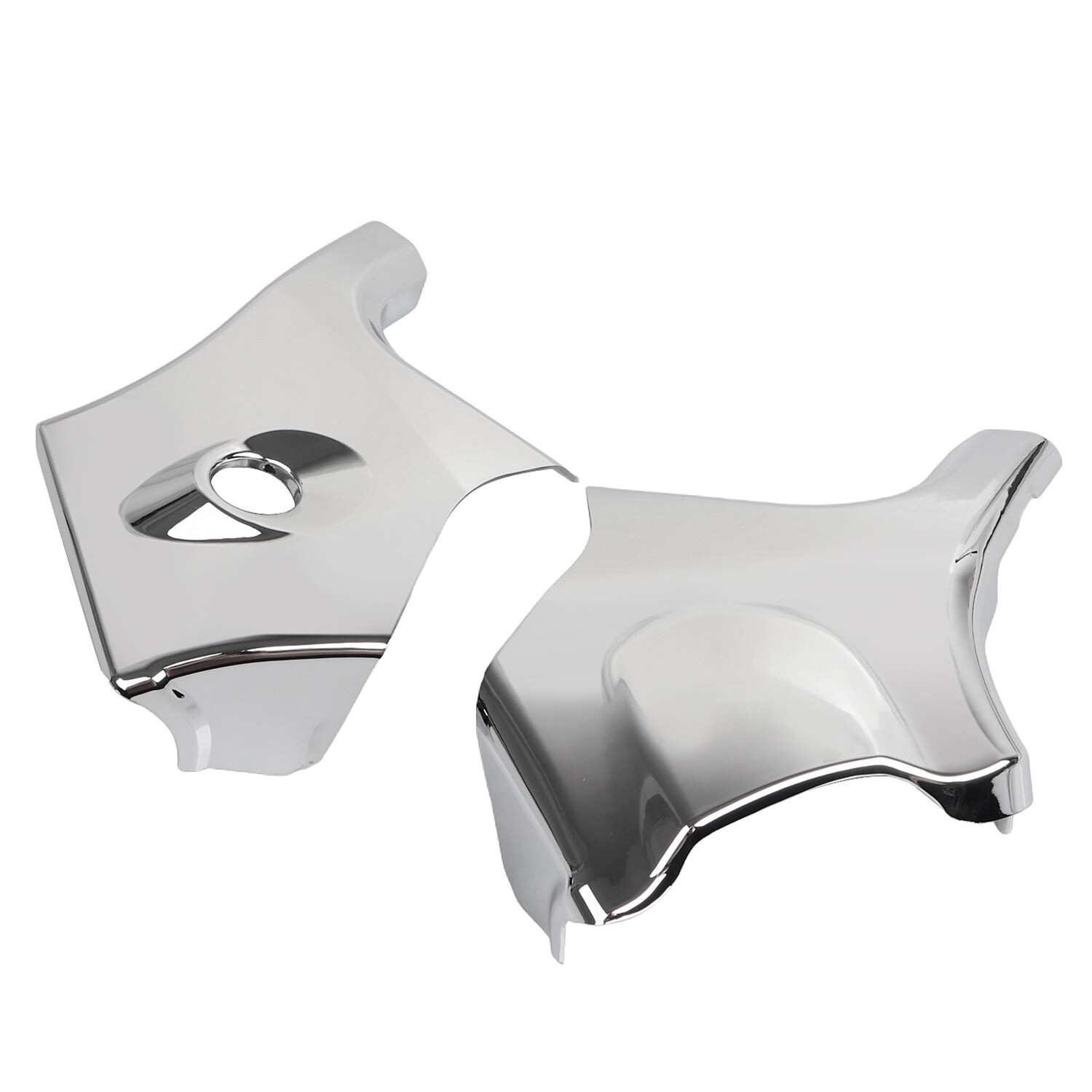 Chrome ABS Neck Cover For Suzuki Boulevard C50 & C50T Intruder Volusia 800 VL800