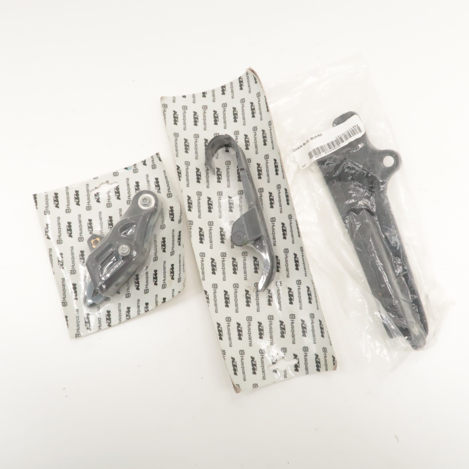 KTM 50SX – Stock Chain Slider Guide Set NEW – 2020 50 SX OEM