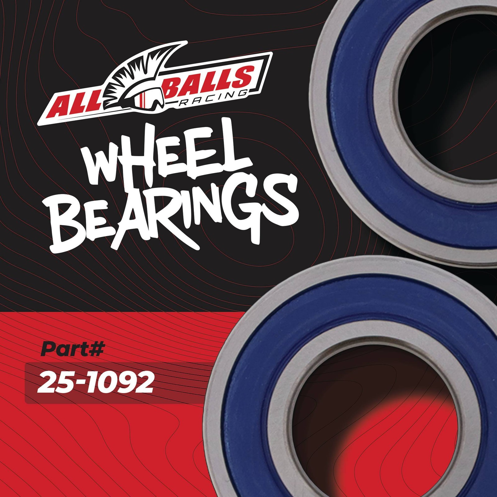 All Balls Front Wheel Bearing Seal Kit For Yamaha YZ250F 01-12 YZ400F 98-99