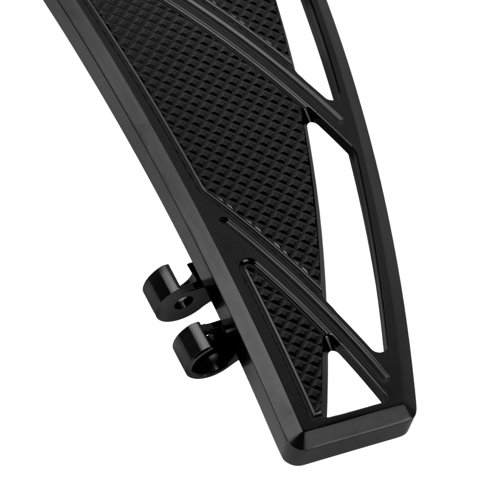 Black Front Rear Floorboards Foot Pegs Footboards For Harley Street Road Glide