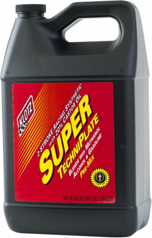 Klotz 2 Stroke Oil Super TechniPlate Gallon Pre-Mix Two Cycle Full Synthetic